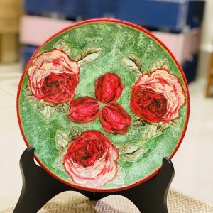 Decoupage Plate